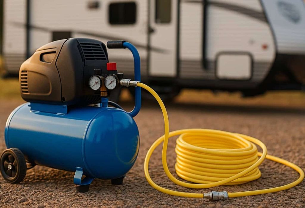 Why Blowing Out RV Water Lines Is Essential
