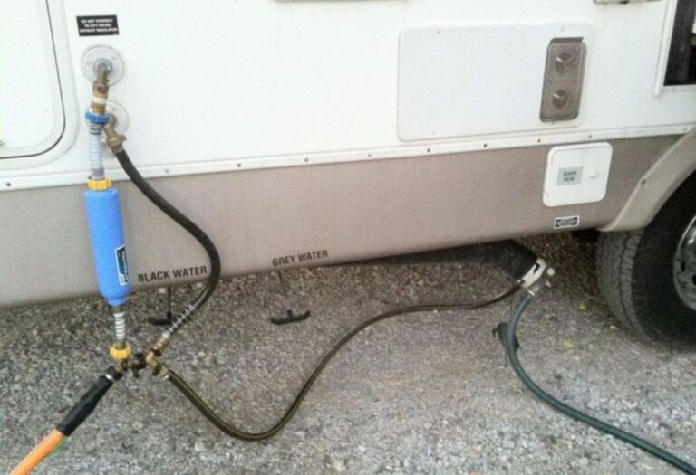 Does an RV Water Filter Reduce Water Pressure?