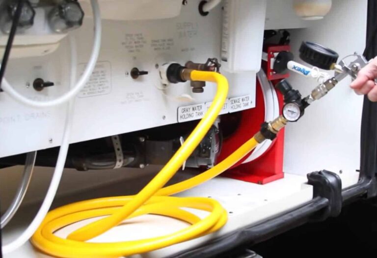 How to Blow Out RV Water Lines for Winter
