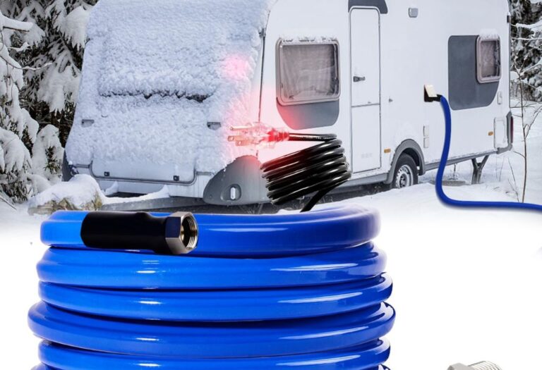 How to Keep RV Water Hose from Freezing While Camping