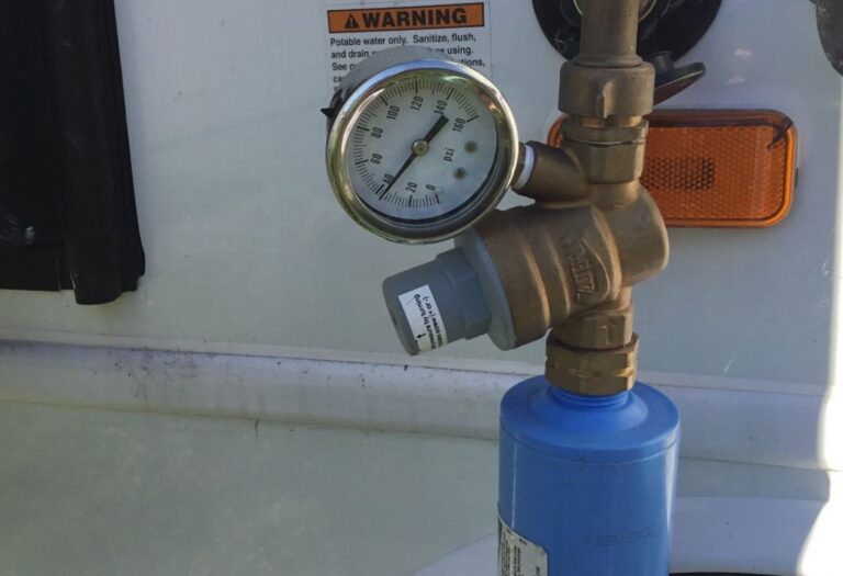 How Much Water Pressure Can an RV Handle?