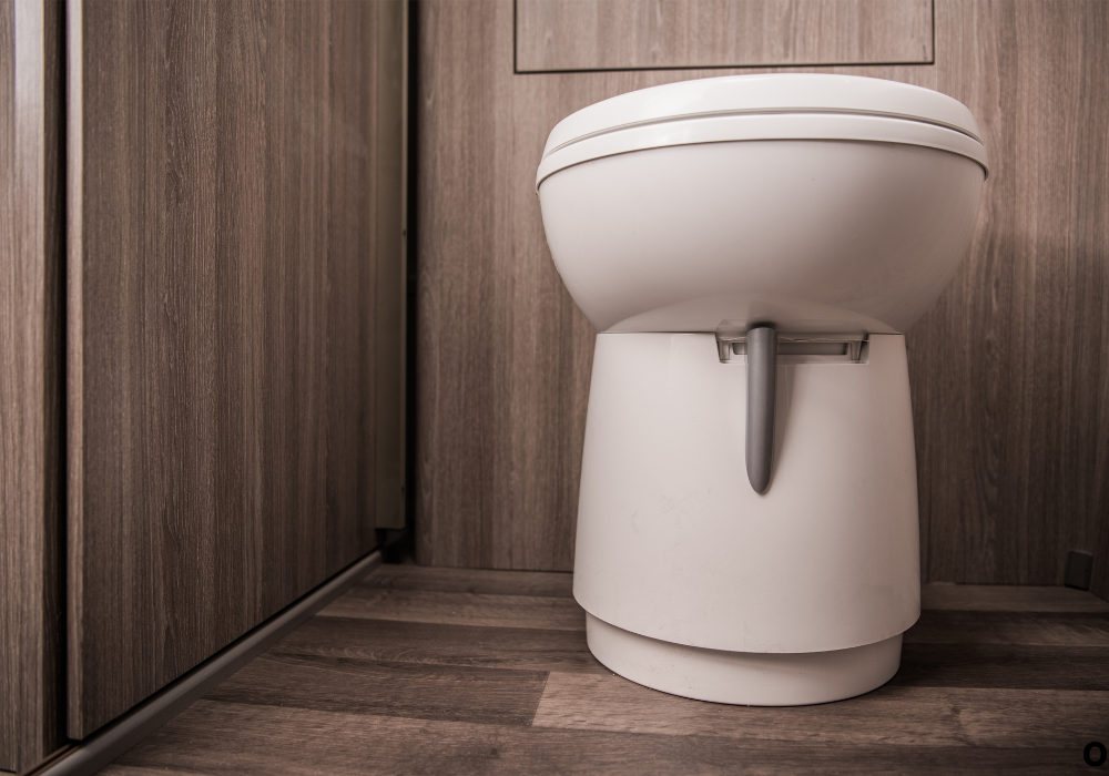 What “Holding Water” Means in an RV Toilet