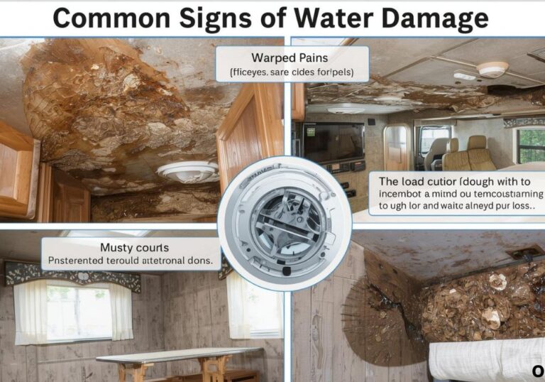 Common Signs of Water Damage in an RV
