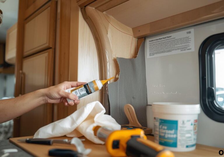 repair water damaged rv walls